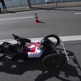 Une médaille inattendue en handbike pour Sandra Fuhrer KEYSTONE/AP/Peter Dejong